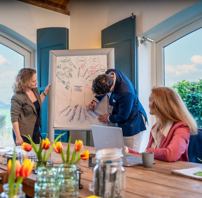 uitsnede met flipover boom staand